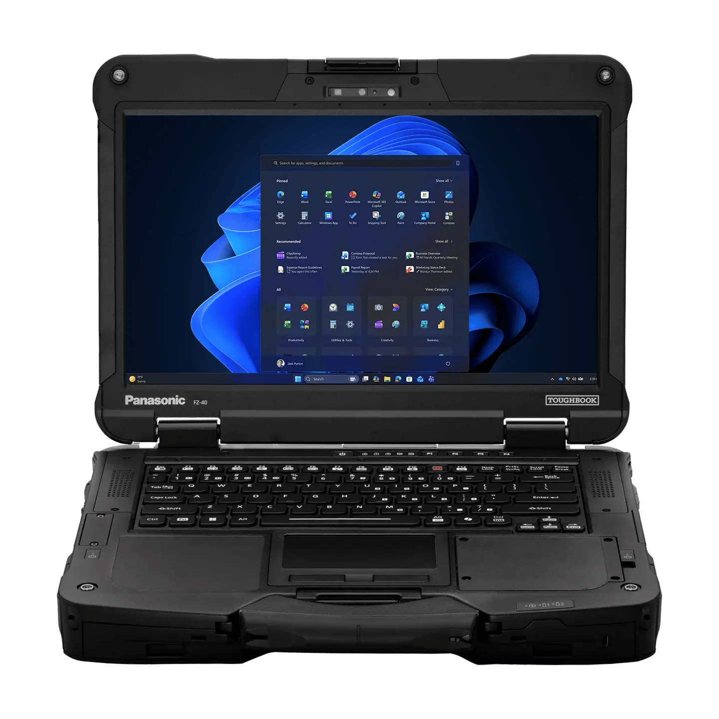 Panasonic Toughbook 40 fully rugged laptop