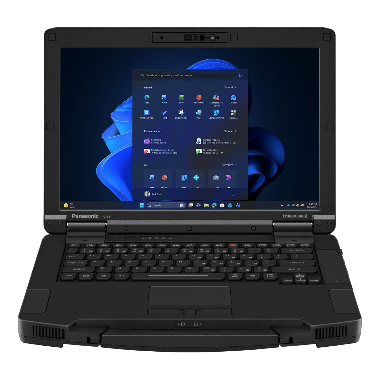 Panasonic Toughbook 56 rugged laptop